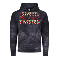 Cloud Black sweet but a little twisted Vintage Hoodie - LillyAllenDesigns