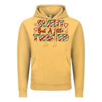 Vintage Mustard sweet but a little twisted Vintage Hoodie - LillyAllenDesigns