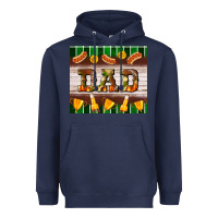Navy Football Dad Tumbler Heavyweight Hoodie - BundleAndBundleShop