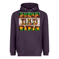 Plum Football Dad Tumbler Heavyweight Hoodie - BundleAndBundleShop