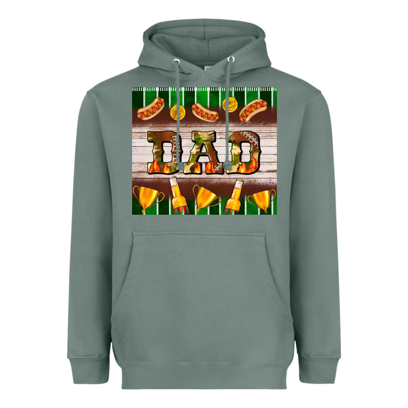 Football Dad Tumbler Heavyweight Hoodie by BundleAndBundleShop | Teevron