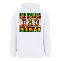 White Football Dad Tumbler Heavyweight Hoodie - BundleAndBundleShop
