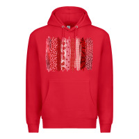 Red valentine's day Premium Hoodie - RanaPortraitStore