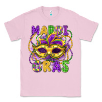 Bubblegum Pink mardi gras mask Classic Tee - LillyAllenDesigns