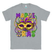 Heather Grey mardi gras mask Classic Tee - LillyAllenDesigns