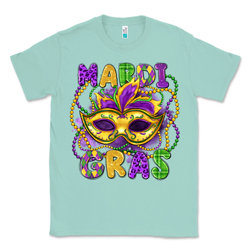 Mardi Gras Mask Classic Tee by LillyAllenDesigns | Teevron
