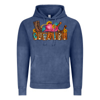 Vintage Denim cowgirl Vintage Hoodie - LillyAllenDesigns
