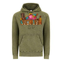 Vintage Olive cowgirl Vintage Hoodie - LillyAllenDesigns
