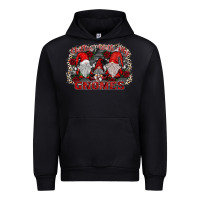 Black chillin with my gnomies Urban Hoodie - SublimationCraftShop