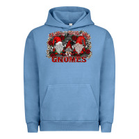 Pigment Pebble Blue chillin with my gnomies Urban Hoodie - SublimationCraftShop