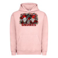 Pigment Salmon chillin with my gnomies Urban Hoodie - SublimationCraftShop