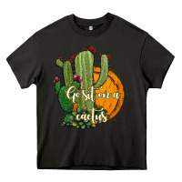 Asphalt cactus go sit on a cactus Heavy Core Tee - Jasminsmagicworld
