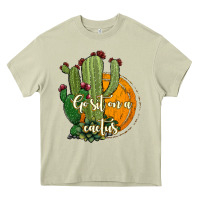 Mossy cactus go sit on a cactus Heavy Core Tee - Jasminsmagicworld