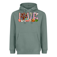 Sage Easter love dog paw Heavyweight Hoodie - BundleAndBundleShop