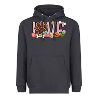 Smoke Easter love dog paw Heavyweight Hoodie - BundleAndBundleShop