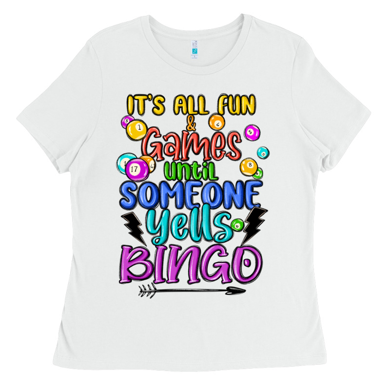 Bingo Ladies Tee by MaliasSmallBusiness | Teevron