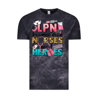 Cloud Black lpn because nurses need heroes Vintage Tee - LillyAllenDesigns