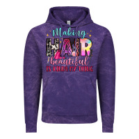 Cloud Purple making hair beautiful is kinda my thing Vintage Hoodie - LillyAllenDesigns