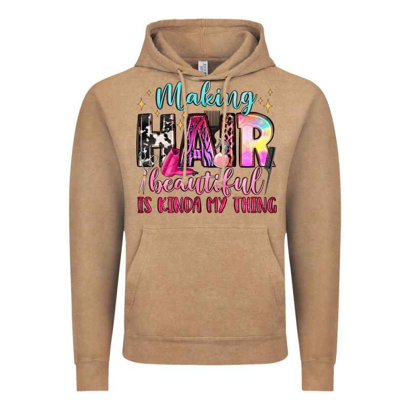 Making Hair Beautiful Is Kinda My Thing Vintage Hoodie by LillyAllenDesigns | Teevron