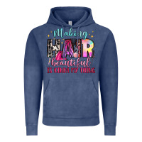 Vintage Denim making hair beautiful is kinda my thing Vintage Hoodie - LillyAllenDesigns