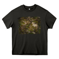Asphalt green hunter camouflage pattern brushstroke Heavy Core Tee - Jasminsmagicworld