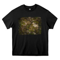 Black green hunter camouflage pattern brushstroke Heavy Core Tee - Jasminsmagicworld