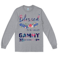 Heather Grey Blessed To Be Called Gammy Long Sleeve Tee - Bettercallsaul