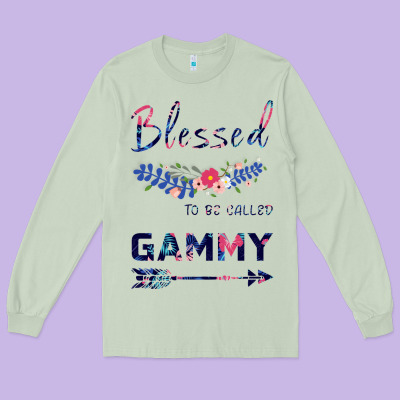 Blessed To Be Called Gammy Long Sleeve Tee Designed By Bettercallsaul