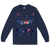 Navy Blessed To Be Called Gammy Long Sleeve Tee - Bettercallsaul