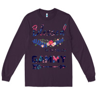 Plum Blessed To Be Called Gammy Long Sleeve Tee - Bettercallsaul
