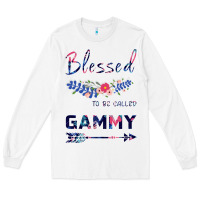 White Blessed To Be Called Gammy Long Sleeve Tee - Bettercallsaul