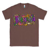 Chestnut louisiana mardi gras Classic Tee - LillyAllenDesigns