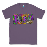 Lavender louisiana mardi gras Classic Tee - LillyAllenDesigns
