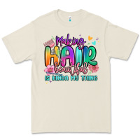 Bone making hair beautiful is kinda my thing Premium Tee - MaliasSmallBusiness