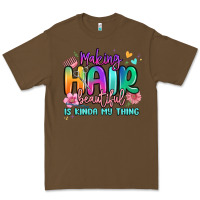 Cacao making hair beautiful is kinda my thing Premium Tee - MaliasSmallBusiness