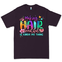 Plum making hair beautiful is kinda my thing Premium Tee - MaliasSmallBusiness