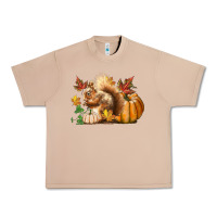 Burro Fall Squirrel Urban Heavy Tee - LillyAllenDesigns