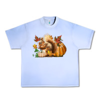 Grape Ice Fall Squirrel Urban Heavy Tee - LillyAllenDesigns