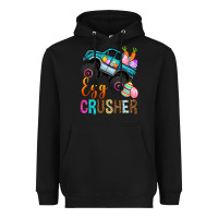 Black Egg Crusher Heavyweight Hoodie - BundleAndBundleShop