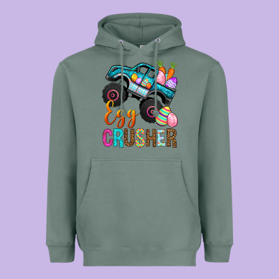 Egg Crusher Heavyweight Hoodie Designed By Bundleandbundleshop