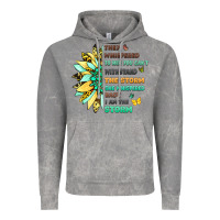 Cloud Rock inspirational flower and quote design Vintage Hoodie - LillyAllenDesigns