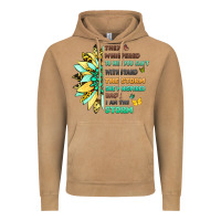Vintage Camel inspirational flower and quote design Vintage Hoodie - LillyAllenDesigns