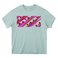 Arona leopar and cowhide with heart candies Heavy Core Tee - AdoDesignShop