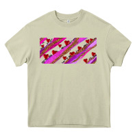 Mossy leopar and cowhide with heart candies Heavy Core Tee - AdoDesignShop