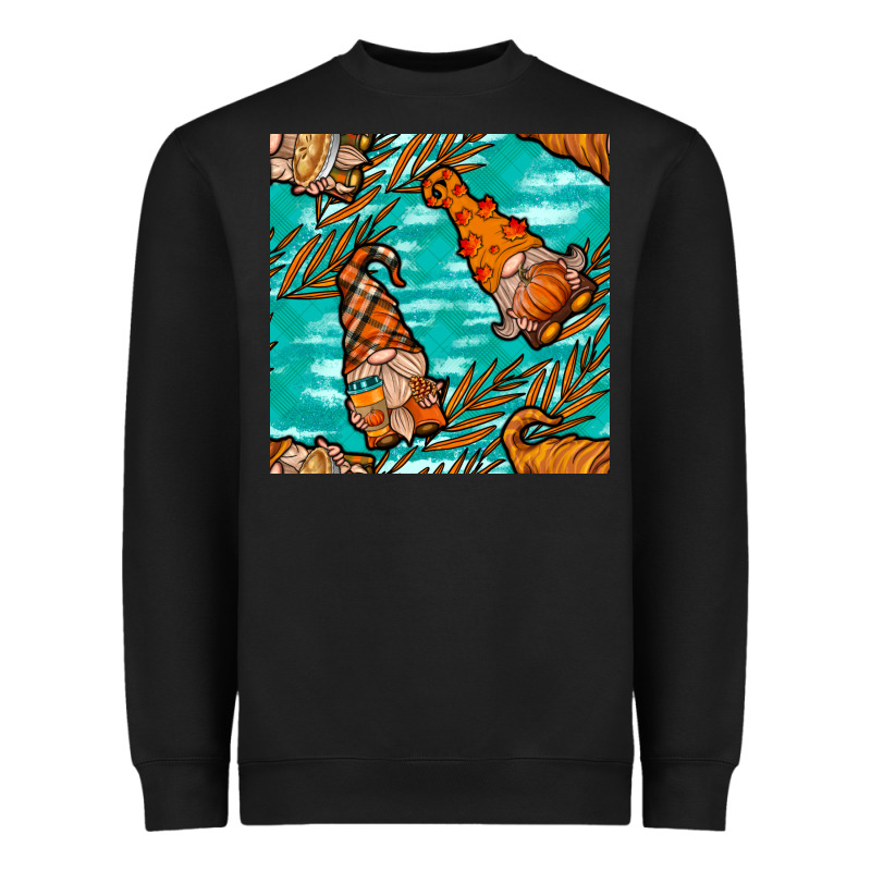 Fall Gnomes Heavyweight Sweatshirt by NancyCooperArtShop | Teevron