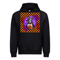 Black Halloween American Pitbull Terrier Urban Hoodie - LillyAllenDesigns