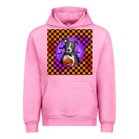 Fuchsia Pink Halloween American Pitbull Terrier Urban Hoodie - LillyAllenDesigns