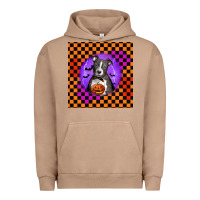 Pigment Burro Halloween American Pitbull Terrier Urban Hoodie - LillyAllenDesigns