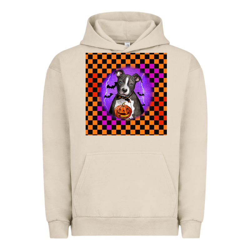 Halloween American Pitbull Terrier Urban Hoodie by LillyAllenDesigns | Teevron