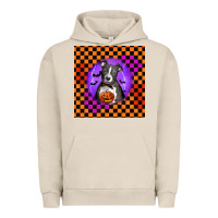Pigment French Oak Halloween American Pitbull Terrier Urban Hoodie - LillyAllenDesigns
